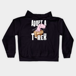 Adopt a T-rex Kids Hoodie